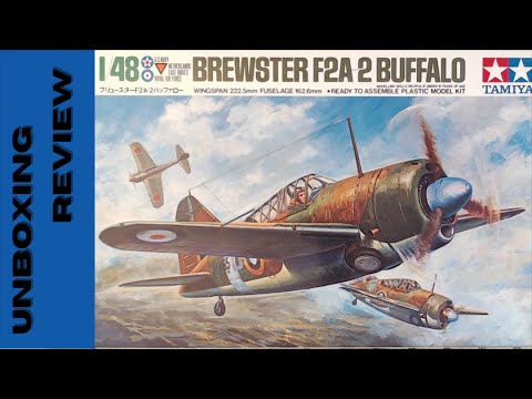 Tamiya F2A-2 Buffalo in 1:48 - Unboxing Review