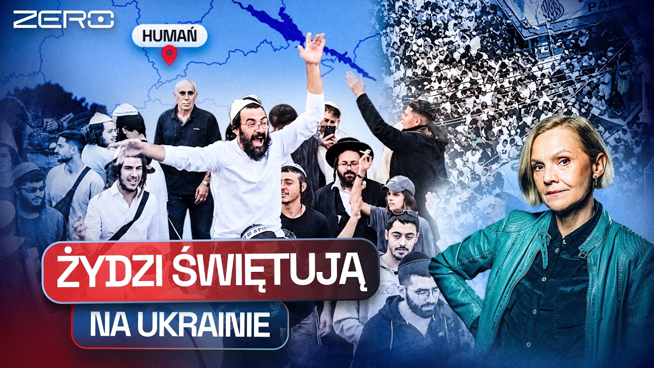 50 TYSIĘCY ŻYDÓW W HUMANIU NA UKRAINIE. DLACZEGO TAM JADĄ MIMO WOJNY?