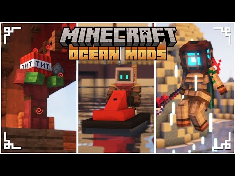 15+ Mods that Transform the Oceans in Minecraft!