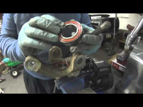 Yamaha Kodiak & Grizzly front bearing replacement