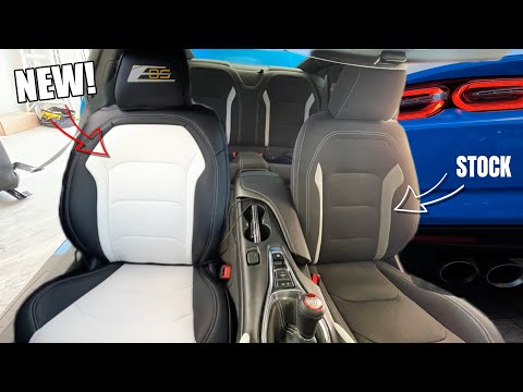Kustom Interior Camaro Seat Covers Installation and Review: Must-Have Mod for 6th Gen Camaro Owners!