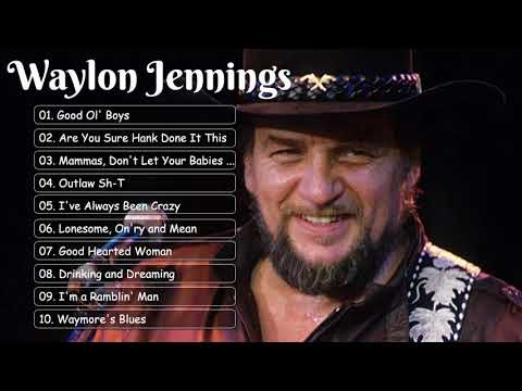 WaylonJennings Best Songs ~ WaylonJennings Greatest Hits Full Album