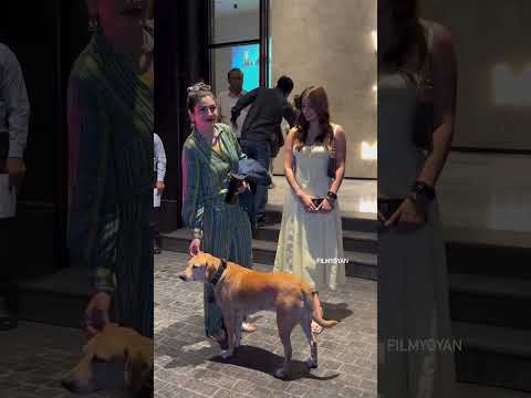 love how raveena talking to the dog🥹🐶 also this mother  daughter duo is our  #viral #reels 🫶😍