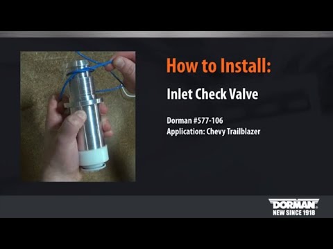 Inlet Check Valve Replacement Installation by Dorman Products