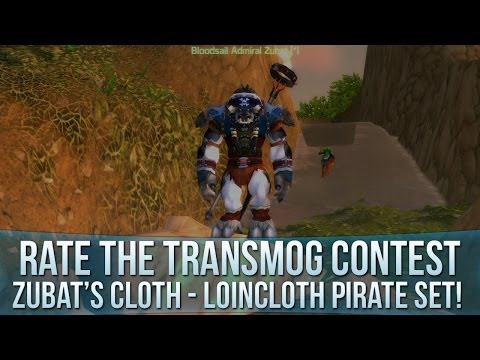 Rate The Transmog - Zubat's Cloth Set - Loincloth pirate