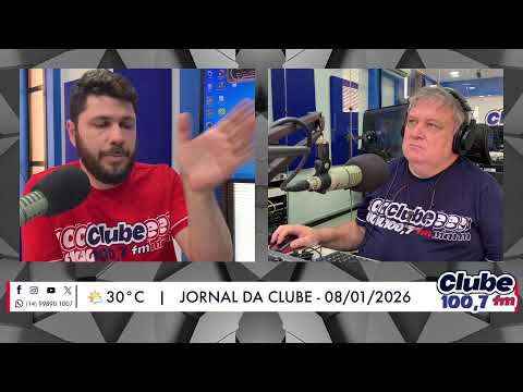 Jornal da Clube - 08/01/2026 - Edição do Almoço