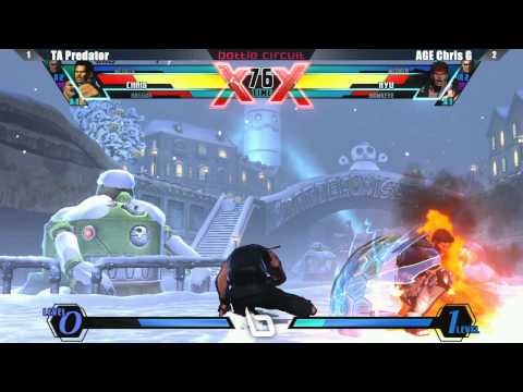 UMVC3 TA Predator vs AGE ChrisG & TA Predator vs TA Marvisto - Next Level Battle Circuit #3