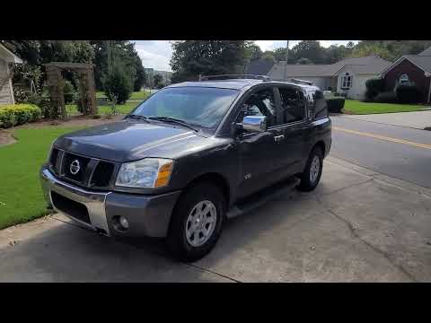 2004 2005 2006 Nissan Armada SE Offroad update! pov test drive night drive 5.6 v-8 4x4