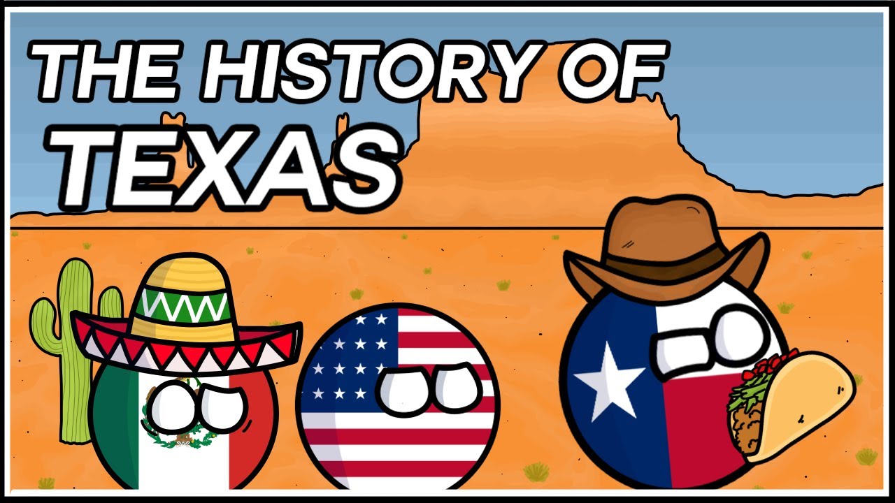 How Texas Went From Mexico To America! | Texas Revolution In Country Balls (ft. Viddy's Vids)