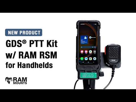 GDS® PTT RAM® RSM Mic Kit for Handheld Devices
