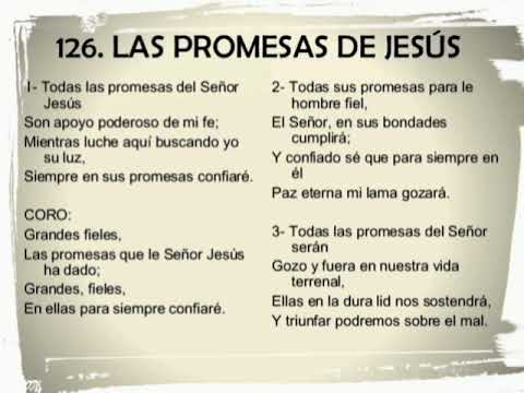himno 126 las promesas de Jesús / Amizadaim  Mizrraim