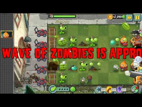 Plants Vs Zombies 2 Food Fight Pinata Party 11/28/2015