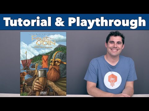 A Feast for Odin - Norwegians Tutorial & Playthrough - JonGetsGames