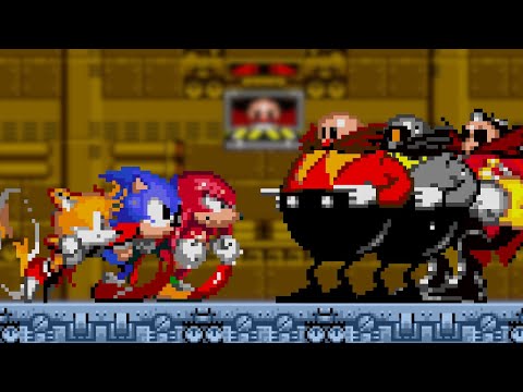 Sonic 2 Team VS Eggman Team
