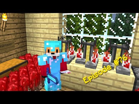 FoxyNoTail - Minecraft - ENCHANTED ARMOR & POTION BREWING - Foxy's Survival World [76]
