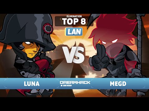 Luna vs Megd - Top 8 Elimination - Dreamhack San Diego 2023 - LAN 1v1