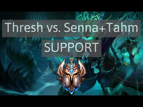 Thresh vs. Senna Tahm | NA Challenger Patch 11.11 | FULL GAMEPLAY Support POV