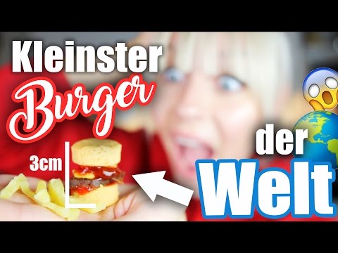 I'm making the WORLD'S SMALLEST BURGER! 3cm... 😱 | Dagi Bee