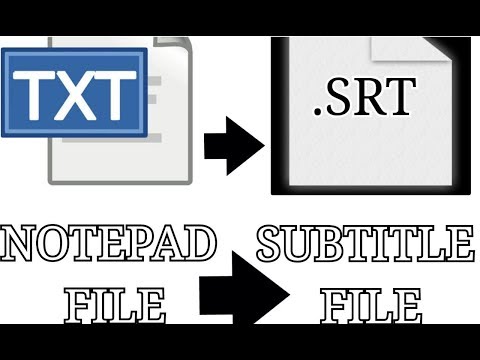 Vídeo: Converter TXT em SRT: perguntas e respostas
