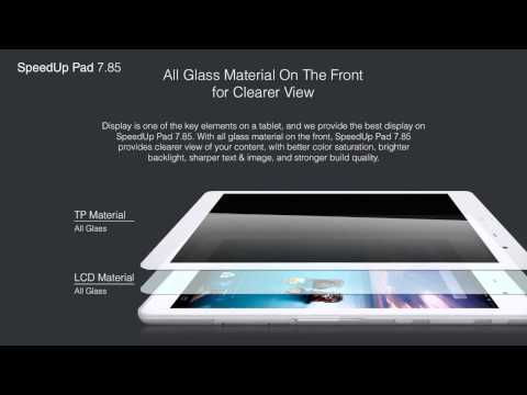 SpeedUp Pad 7.85 Product Knowledge