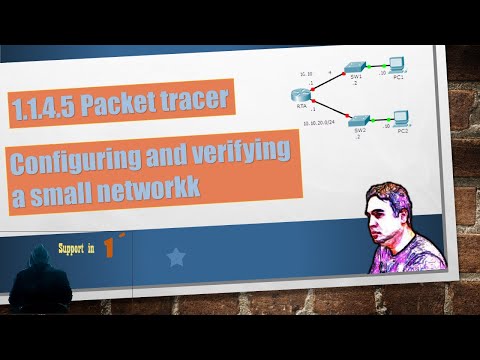 1.1.4.5 Packet Tracer – Configuring and Verifying a Small Network