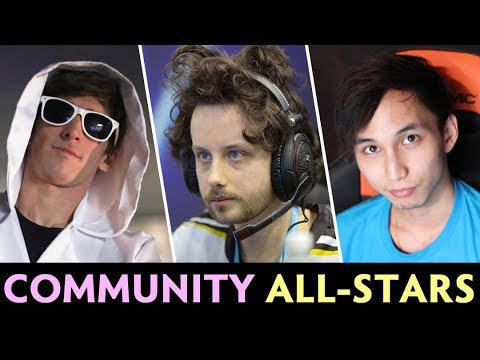 Community ALL-STARS team — Dendi, SingSing, Gorgc PARTY MMR