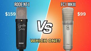 RODE NT1 vs FC1 MKIII - BEST Budget Condenser