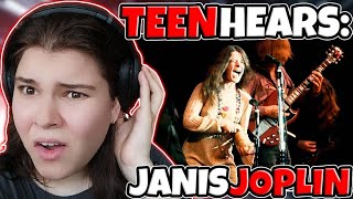 SHOCKED!! TEENAGER HEARS JANIS JOPLIN - "Ball And Chain" FOR THE FIRST TIME 