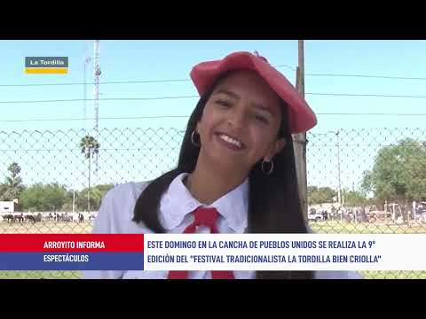 Festival "La Tordilla bien Criolla", el domingo 8 de octubre