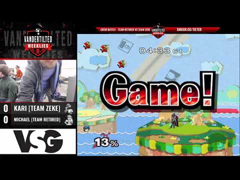 VanderTILTED #18 - Melee Draft Crew Battle - Team Zeke VS Team Washed