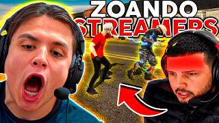 VIREI ADM e ZOEI STREAMERS AO VIVO no GTA RP! (Paulinho o LOKO)