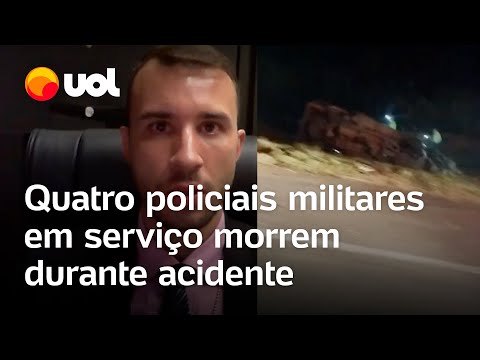 Acidente na BR-364: Quatro policiais militares em serviço são mortos em Goiás; vídeo