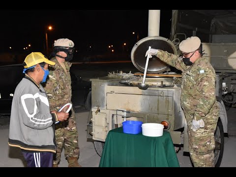 Con apoyo del Ejército, Desarrollo Social articuló cinco operativos de asistencia alimentaria en simultáneo