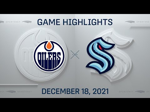 NHL Highlights | Oilers vs. Kraken - Dec 18, 2021