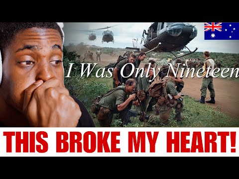 American Reacts to I Was Only 19  by Redgum