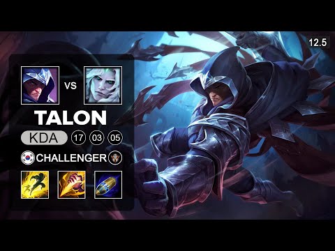 Talon vs Viego Jungle - KR Challenger - Season 12 Patch 12.5