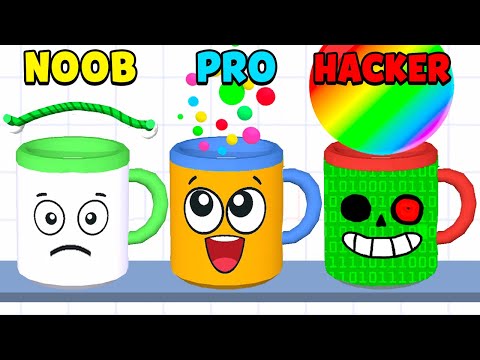 NOOB vs PRO vs HACKER - Rope And Balls - YouTube