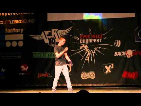 EYYC 2013 Budapest - European Yo-Yo Championship - 1A Qualification Carlos Braun
