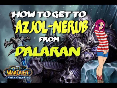 How To Get To Azjol-Nerub Instance Location In WoW - World of Warcraft