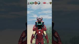 Cars & VS Marvel Heroes 002 & in beamng| BeamNG.Drive Gameplay