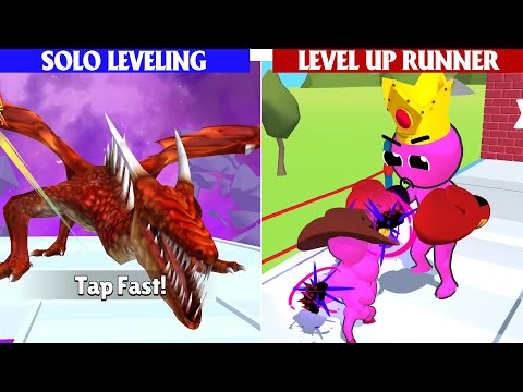SOLO LEVELING Game vs LEVEL UP RUNNER Game All Level New Update Power