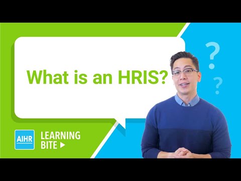 What Is an HRIS? | AIHR Learning Bite - YouTube