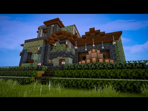 EPIC Minecraft Mod! Abandoned Villa Dungeon- v1.18.1 & 1.18.2