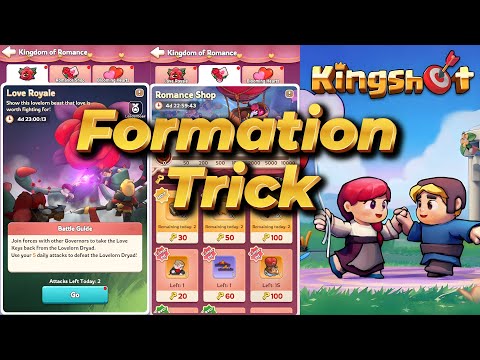 Kingshot Kingdom of Romance Event Tips & Best ATTACK Ratio