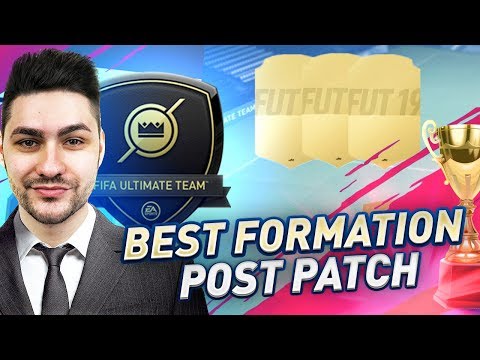 FIFA 19 AFTER PATCH BEST FORMATION - DIVISION 1 RIVALS VERIFIED FORMATION