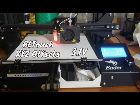 Ender 3 BLTOUCH 3 UPGRADE - HOW TO ADD THE XYZ OFFSET. MARLIN FIRMWARE 1.1.9