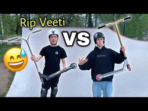 Veeti Tuutti VS Oiva Lehtonen Game of Scoot (TOISTEN SCOOTEILLA)