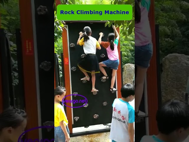 Видео Electric Rock Climbing Machine for Kids