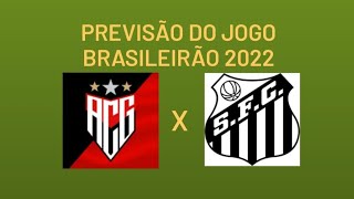 Previsão do jogo Atlético Goianiense x Santos