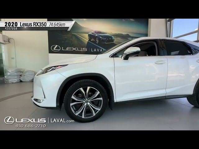 2020 Lexus RX RX 350 / camera / bluetooth / climatiseur Bien Équ in Cars & Trucks in Laval / North Shore